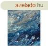 Poszter, absztrakt hullmok, keret nlkl, 30x40 cm, kk - G