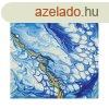 Poszter, fluid art, keret nlkl, 30x30 cm, kk-fehr - AQUI
