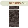 Frdszobasznyeg szett, 2 db, sttbarna, szvet - TIGRE - 