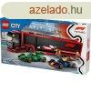 LEGO City 60445 F1-es kamion, rb20 s amr24 F1-es autkkal