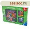 Ravensburger Puzzle 3x49 db - Minecraft Biomk