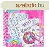 Cutie Crew foglalkoztat fzet sablonnal, matrickkal ceruz