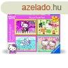 Puzzle 4x100 - Hello Kitty