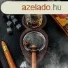 Luxus whisky s szivartart kszlet