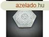 Szelenit hatszg lap om mandala 10cm