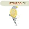 JwL Luxury Pearls Bjos aranyozott papagj bross igazgynggy