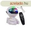 Sznes LED csillagvett, csillagprojektor, asztronauta form