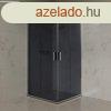 Welland SQ-9090 zuhanykabin elhzhat ajtval - 90 x 90 cm -