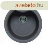 Elleci Ego ROUND grnit mosogat medence Titanium