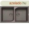 Elleci Ego 450 grnit mosogat medence Titanium