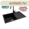 Elleci Easy 300 G40 Nero grnit mosogattlca ajndk csappa