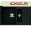Elleci Easy 325 grnit mosogat medence M70 nero metal