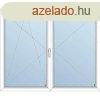 178x138 Manyag ablak / BNY-NY / 2 rteg vegezs /