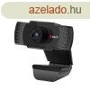 Webkamera C-TECH CAM-07HD, 720P, mikrofon, fekete