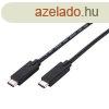 Kbel C-TECH USB 3.2, Type-C (CM/CM), PD 100W, 20Gbps, 1m, f
