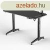ULTRADESK Gamer jtkos asztal LEVEL BLACK, 140x66cm, 72-124
