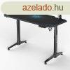 ULTRADESK Gamer jtkos asztal LEVEL BLUE, 140x66cm, 72-124c