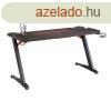 ULTRADESK Gamer jtkos asztal SPACE XXL RED, 154x61 cm, 78 