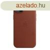 Apple iPhone 14 Plus Leather Case with MagSafe - Umber