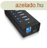 Raidsonic IB-AC618 7port USB 3.0 Hub Aluminum