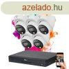 Dahua 5 dome biztonsgi kamers IP kamera rendszer 8MP szne