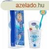Chicco Travel Set, fogpol szett poharas kk 3v +