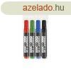 Alkoholos marker kszlet, 3mm, kerek hegy Ico 11XXL, 4 klf.