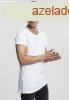 Urban Classics Long Shaped Side Zip Tee white