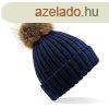Beechfield Kttt sapka bunds pomponnal Pom Pom Chunky - Te
