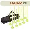 Neon Dribbling 80 szett 10 db-os szlalombottal, 1 szett csom