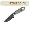 ESEE Izula II Black Oxide 1095 Green Canvas Micarta, Black S