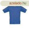 B&C gyerek rvid ujj, krnyakas pl B07, Royal Blue-1/