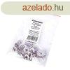 Fastening set for floorball mask