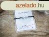Szeretlek Dadus akvamarin angyal karkt