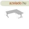 rasztal, sarokves, fmlbbal F-120FL.S 80/60, mret:180/1