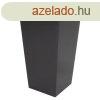 Elise Lesk dszes virgcserp antracit tmr 30 cm