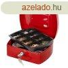 Pnzkazetta Q-CONNECT 205*85*160 mm piros