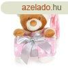 Cangaroo Addie bear babatakar 75x90 cm - rzsaszn
