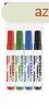 Tbla- s flipchart marker kszlet, 1-4 mm, vgott, ICO &quo