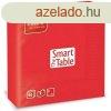 Szalvta 2 rteg 33 x 33 cm 50 lap/cs Fato Smart Table piro