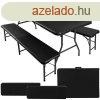 sszecsukhat Asztalkszlet + 2 sszecsukhat Pad Kertben/te