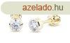 Cutie Jewellery Npszer srga arany flbeval cirknium kv