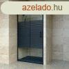 Welland SD-100 elhzhat zuhanyajt - 100 cm - fekete profil
