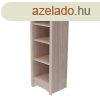 Todi Magic keskeny nyitott polcos szekrny (140 cm magas)