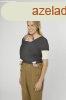 Ergobaby Aura Sustainable Knit Hordozkend: Soft Black / Fe