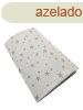 Pamut strech leped 60x120-70x140cm - Szrke Csillagok