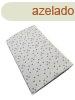 Pamut strech leped 60x120-70x140cm - Szrke Szivecskk