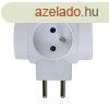 Esperanza Socket Splitter 3 Hlzati Eloszt 3DIN Fali White