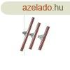 Padllehz manyag gumibettes 55 cm olajll piros