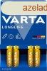 Elem, AAA mikro, 4 db, VARTA "Longlife"